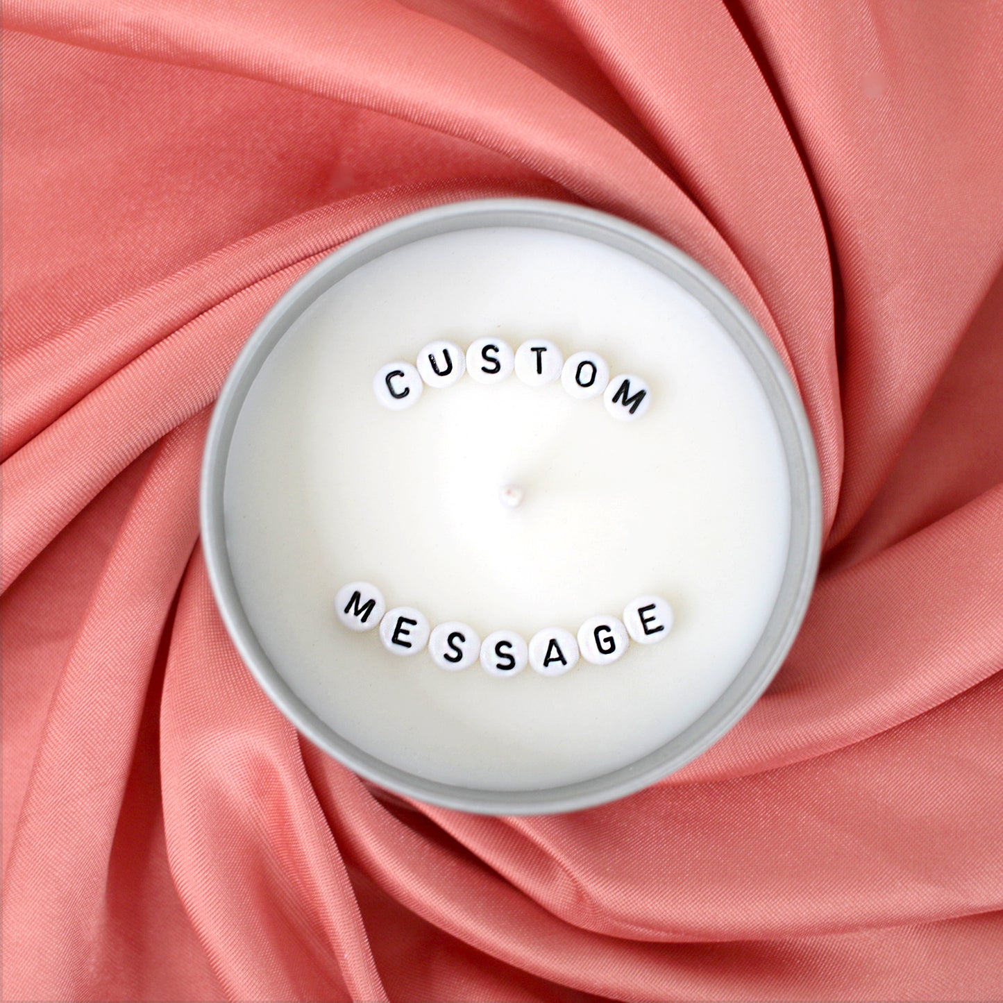 CUSTOM MESSAGE CANDLE