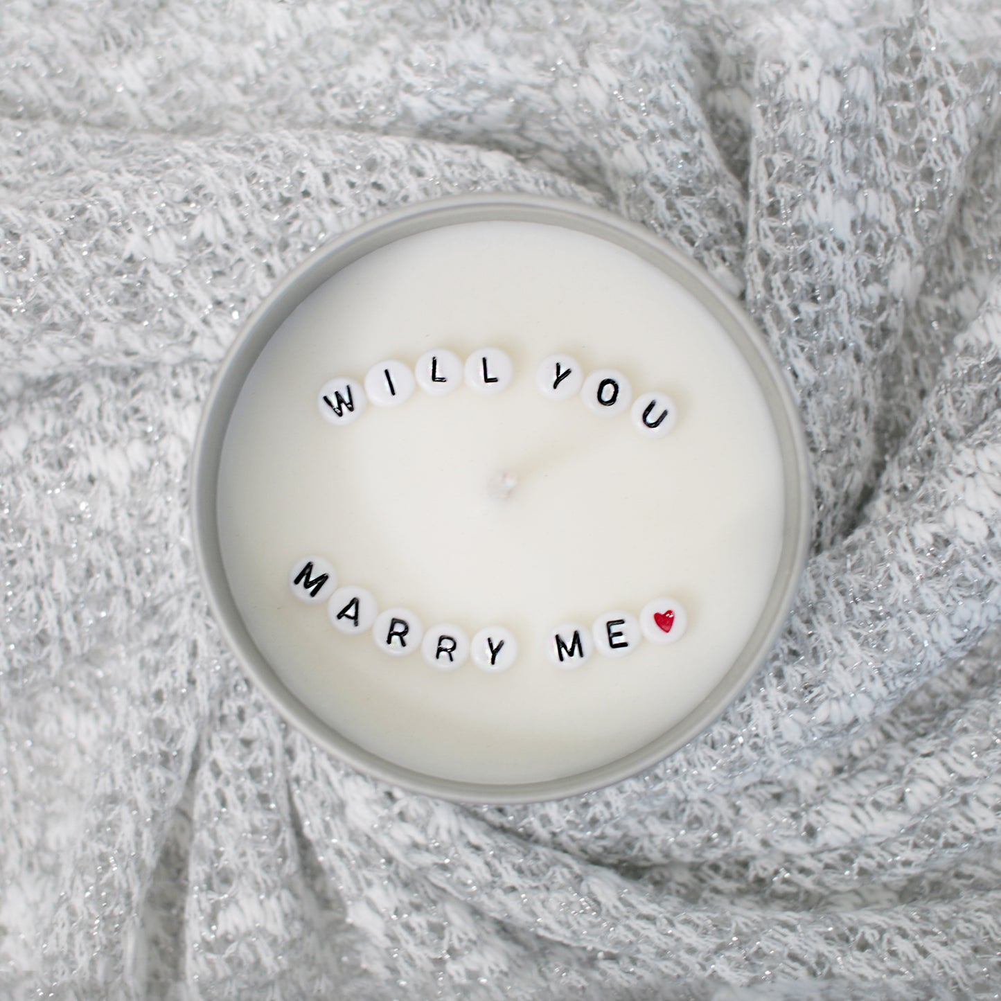 WILL YOU MARRY ME CANDLE